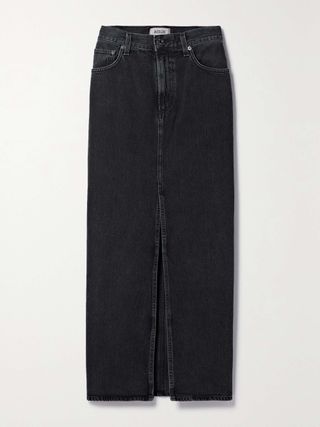 + Net Sustain Leif Organic Denim Maxi Skirt