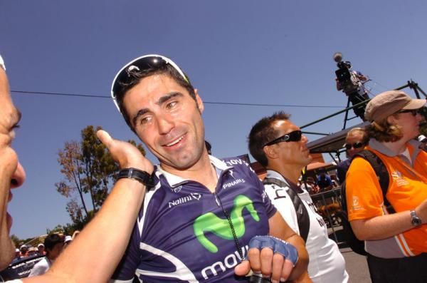 Stage five winner Francisco Ventoso (Movistar Team)