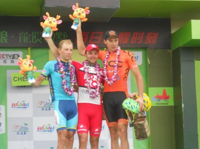 Wouter Wippert (Drapac) won the final stage of the Tour of Hainan ahead of Taras Voropayev (Vino4ever) and Adrian Kurek (CCC Polsat).