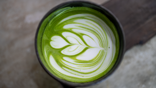 Mug of matcha