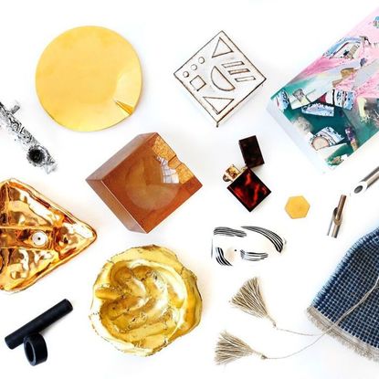 Amber, Tartan, Design, Earrings, Plaid, Breakfast, Snack, Fashion design, Recipe, Body jewelry,