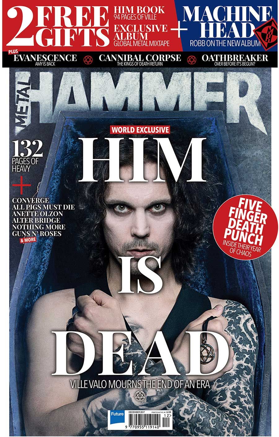 HIM Is Dead World exclusive Ville Valo interview in the new Metal