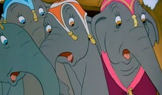 Shocked elephants Dumbo Disney