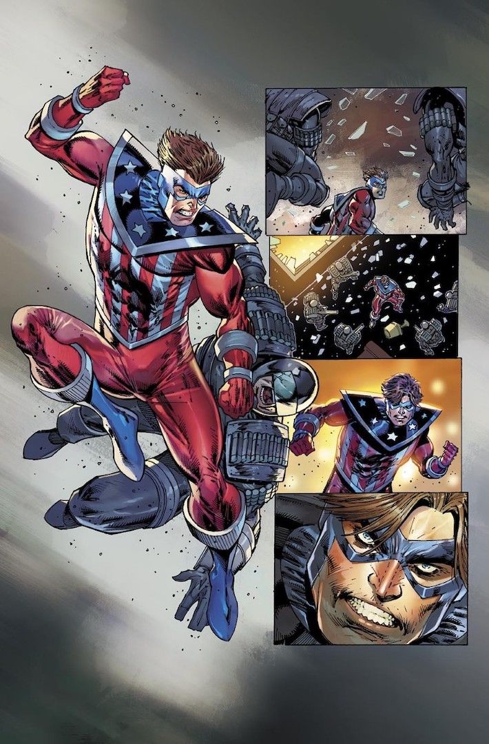 cover of The Mighty Crusaders: The Shield #1