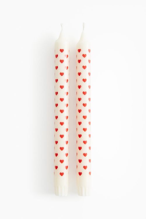 2-Pack Patterned Candles 