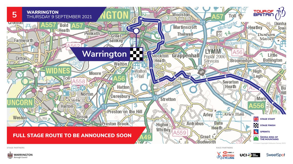 tour of britain 2021 maps