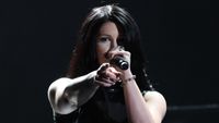 Courtney LaPlante of Spiritbox onstage in 2026