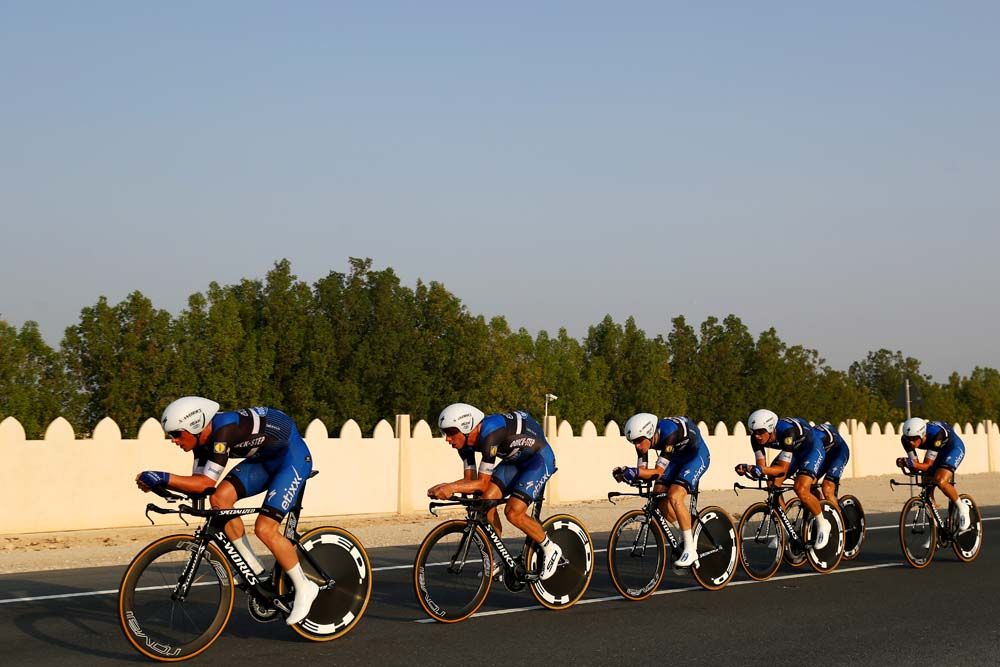 Tony Martin did some massive turns for Etixx-QuickStep