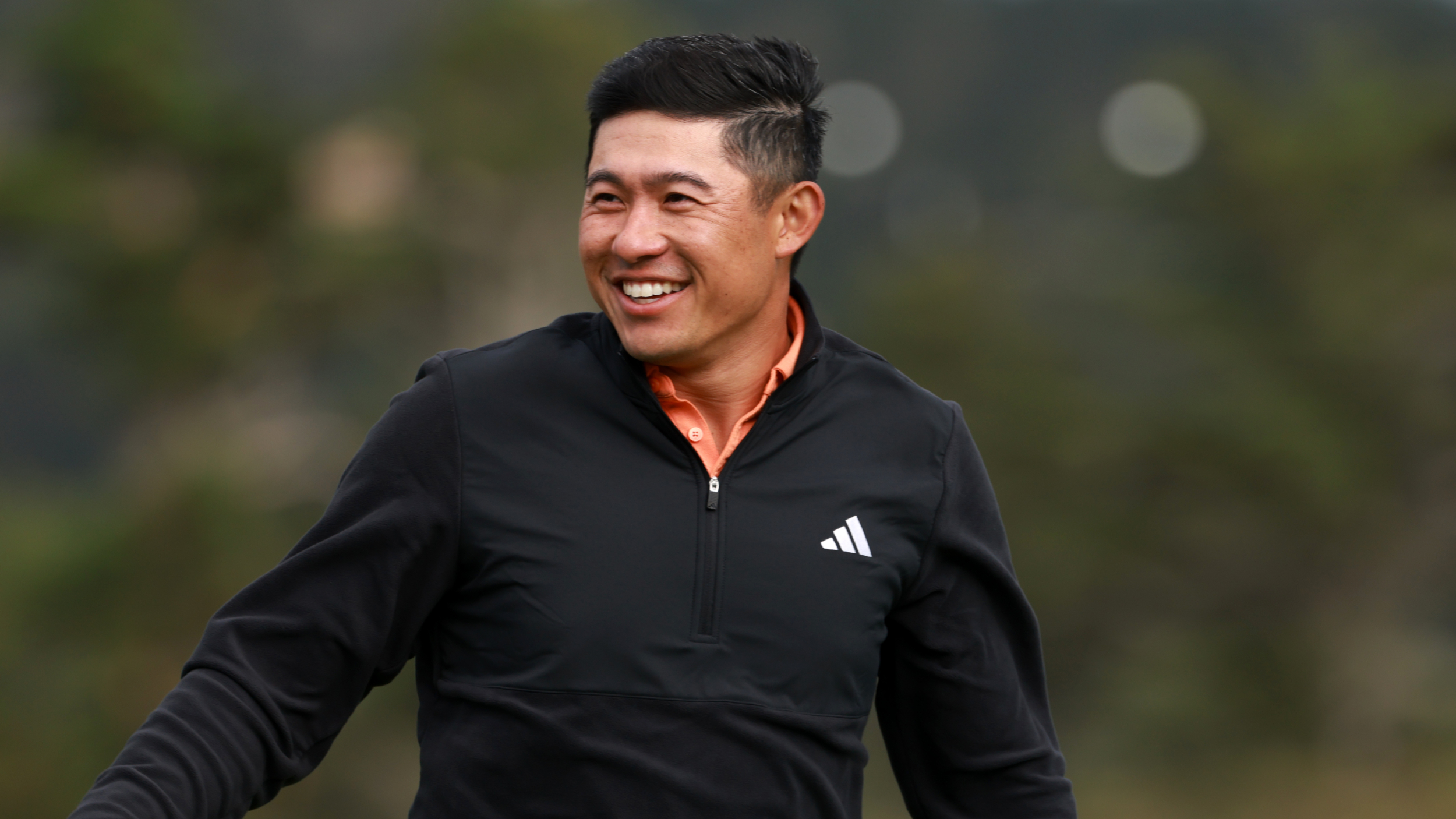 Collin Morikawa at the AT&amp;T Pebble Beach Pro-Am