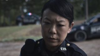 Alice as cop in Billy flashback in Agatha All Along Episode 6