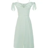 Rome Dress in Pale Green | £385 ($482) | Tephi