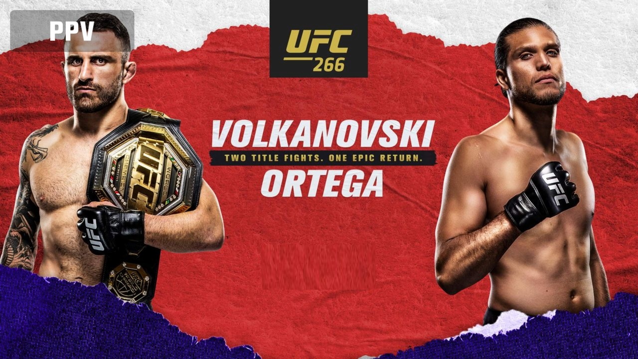 Poster for UFC 266