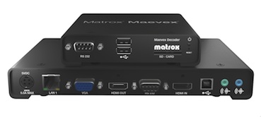 Matrox Graphics’ Maevex 5100 Series Video Over IP