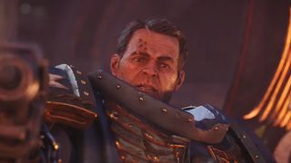 Warhammer 40,000: Space Marine 2 trailer still - Captain Titus