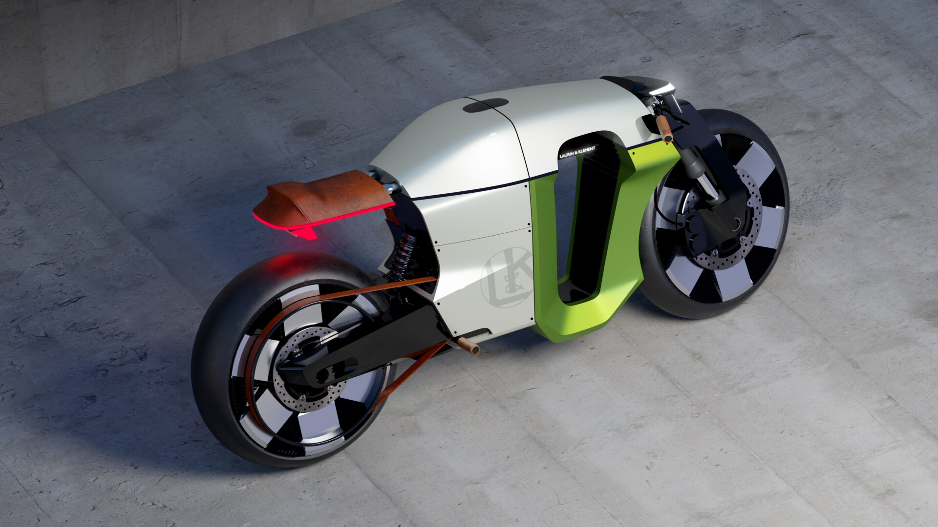 Škoda Slavia B concept motorbike
