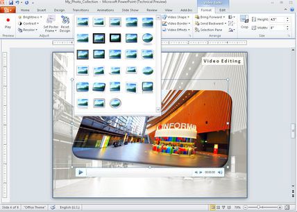 Powerpoint in Office 2010