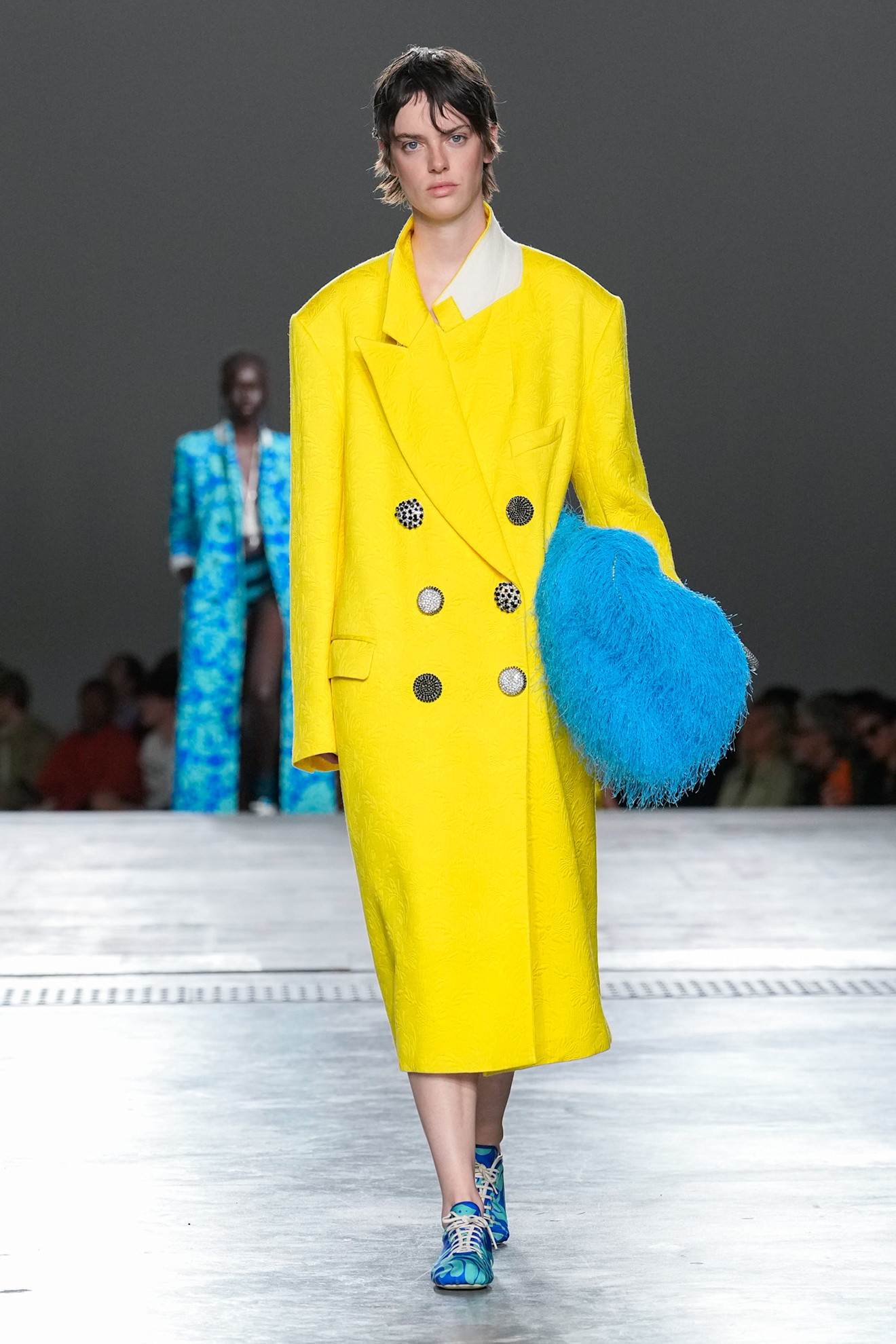 colorful looks from dries van noten spring 2026
