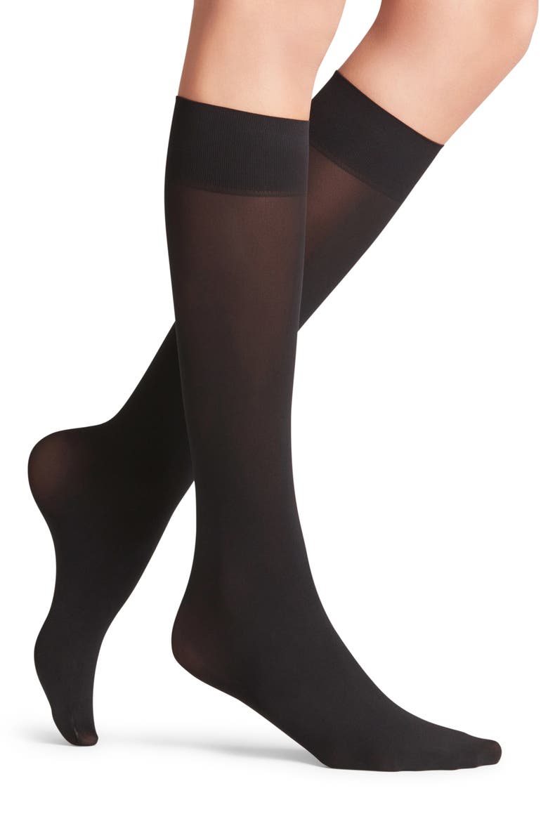 Pure Matte Knee High Socks