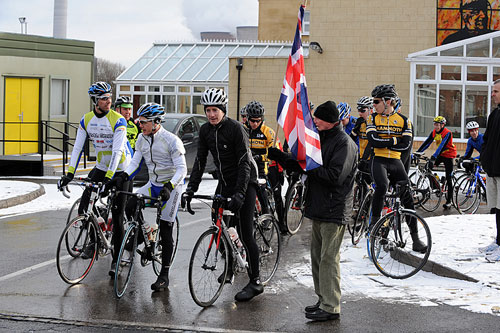 Start group, Tour de Nock, January 2010