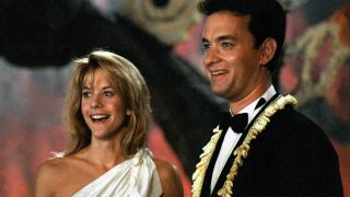 A still of Tom Hanks and Meg Ryan in Joe Versus the Volcano