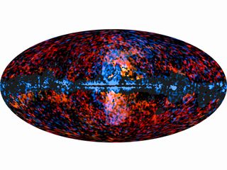 Galactic Haze Seen by Planck and Galactic 'Bubbles' Seen by Fermi