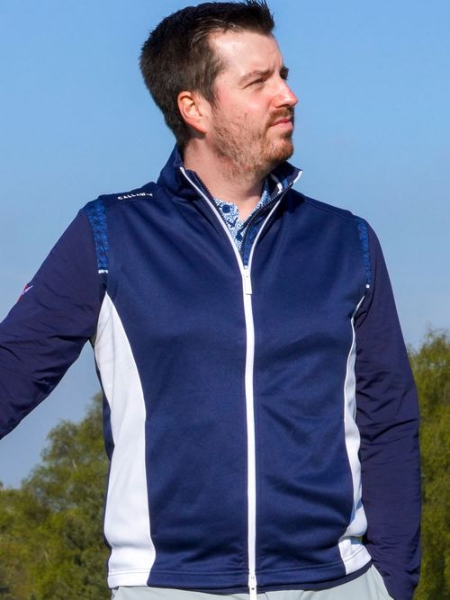Odyssey Printed Block 1/4 Zip Golf Sweater