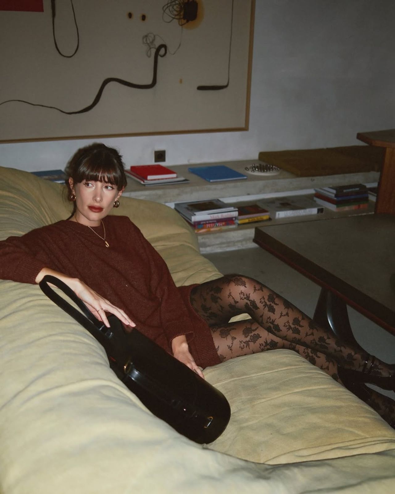 Dress and Tights Outfit Ideas @juliesfi