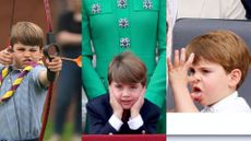 Prince Louis being silly and stealing the show at royal events