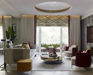 Living room designed by Irene Gunter