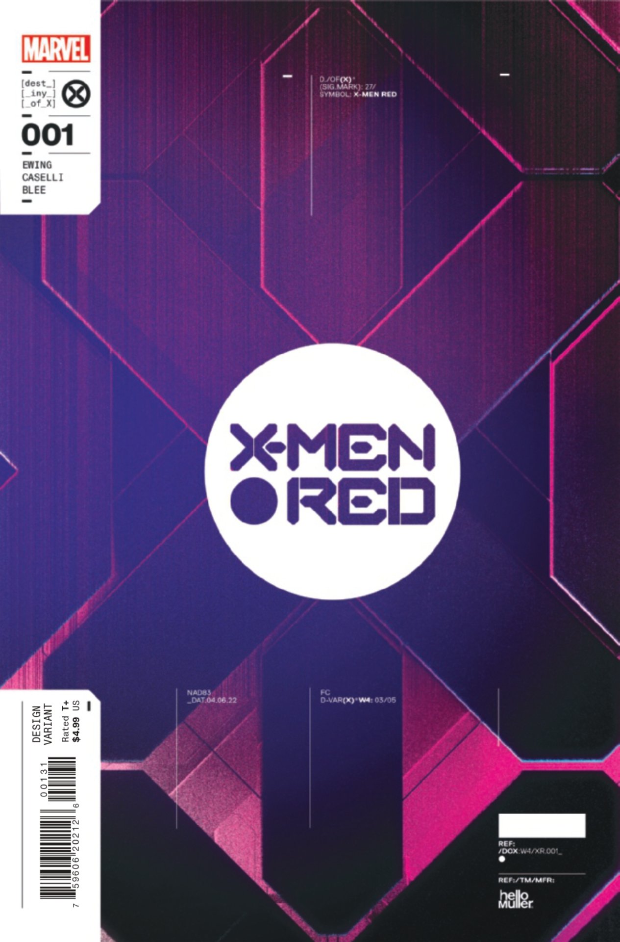 Portadas variantes de X-Men Red #1