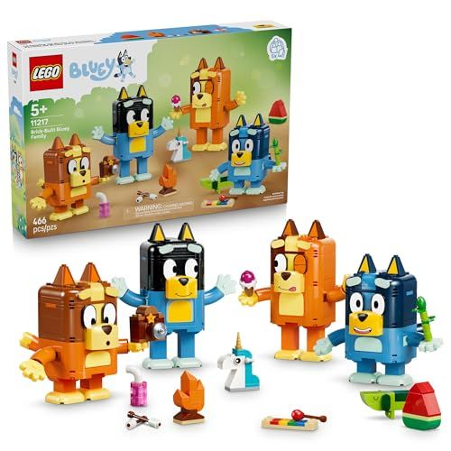 Brick-Built Bluey Family 11217