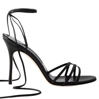 Manolo Blahnik Leva 105 leather sandals