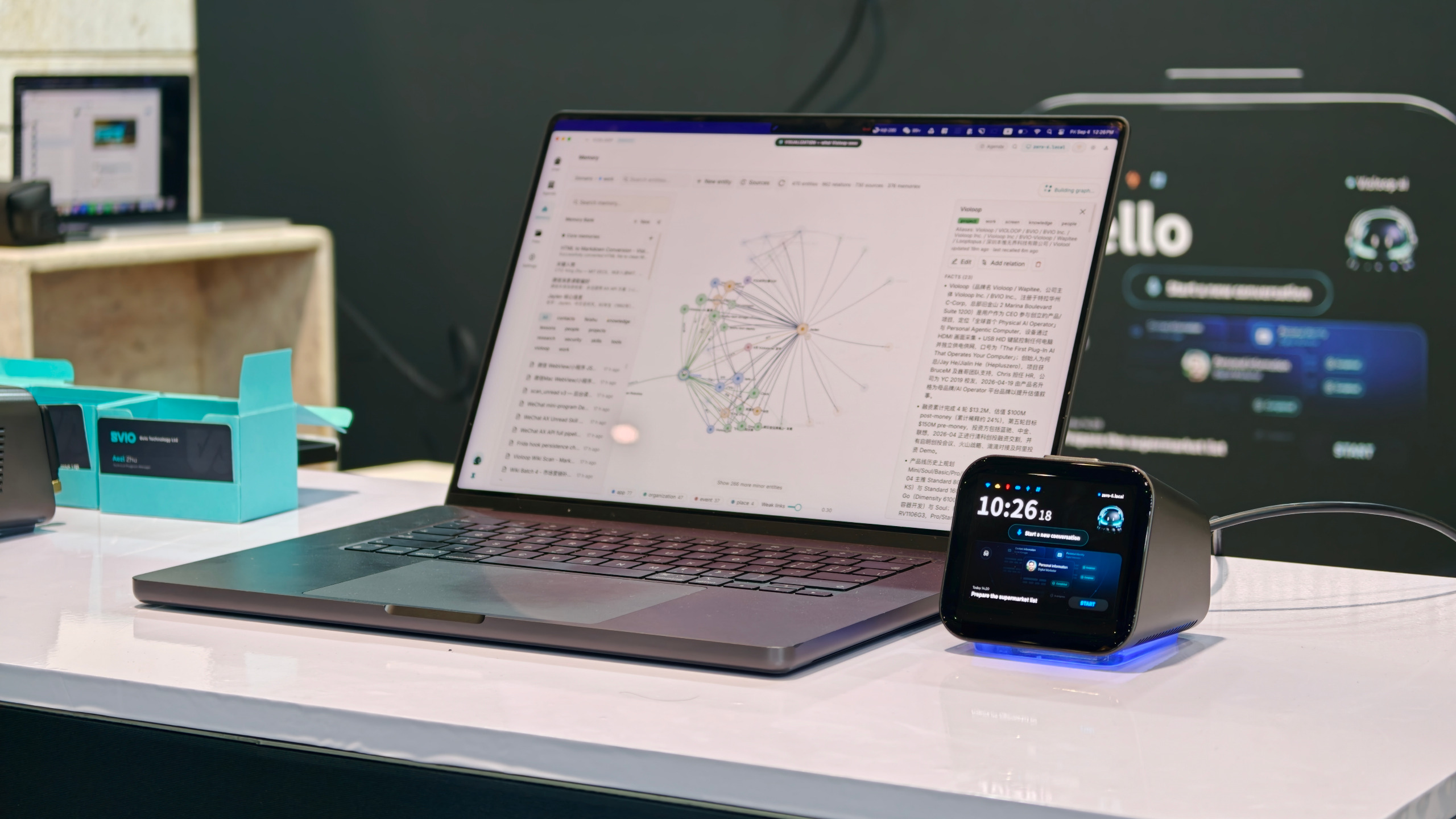 Hands-on with the Violoop AI box at IFA 2026
