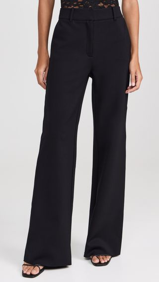 Neoprene Ceo Wide Leg Trousers