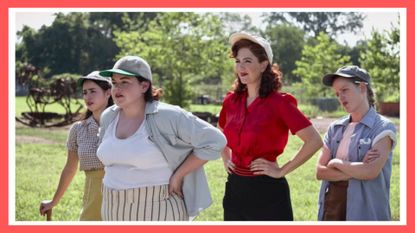 The cast of A League of Their Own on Prime Video