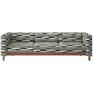 Marconi 3-Seater Tufted Sofa Piano Domino by Gianfranco Frattini