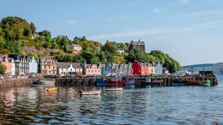 Tobermory is the main town on the Isle of Mull