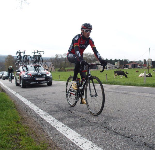 Samuel Sanchez during the recon