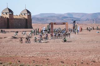 Matteo Fontana and Luise Valentin win inaugural Sahara Gravel stage race