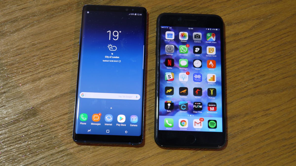 iphone 7 plus vs samsung j4 plus