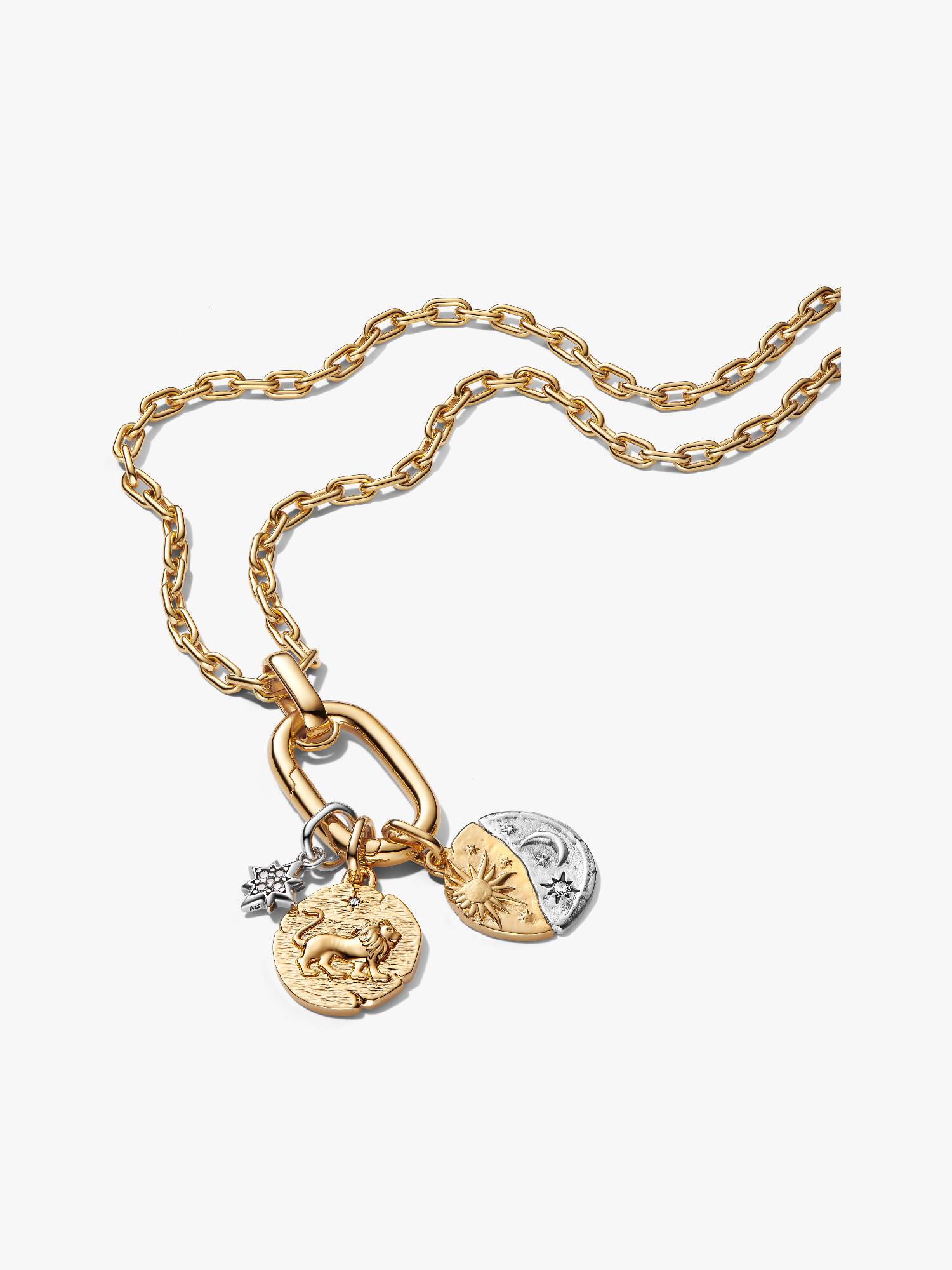 pandora sun and moon medallion set
