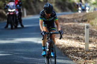 Defending Women's Herald Sun Tour winner Brodie Chapman (Tibco-SVB) rode strongly