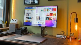 Dough Spectrum One Monitor on a home office desk