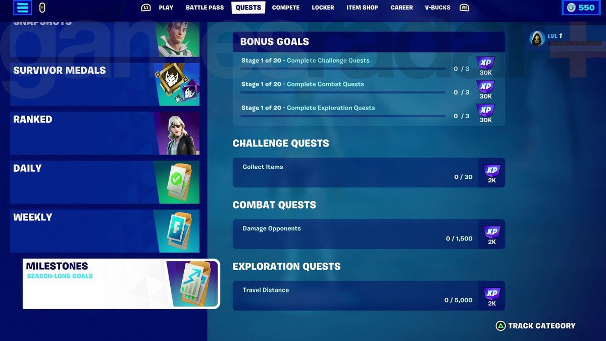 Fortnite Quests in Season 4 of Chapter 4 | GamesRadar+