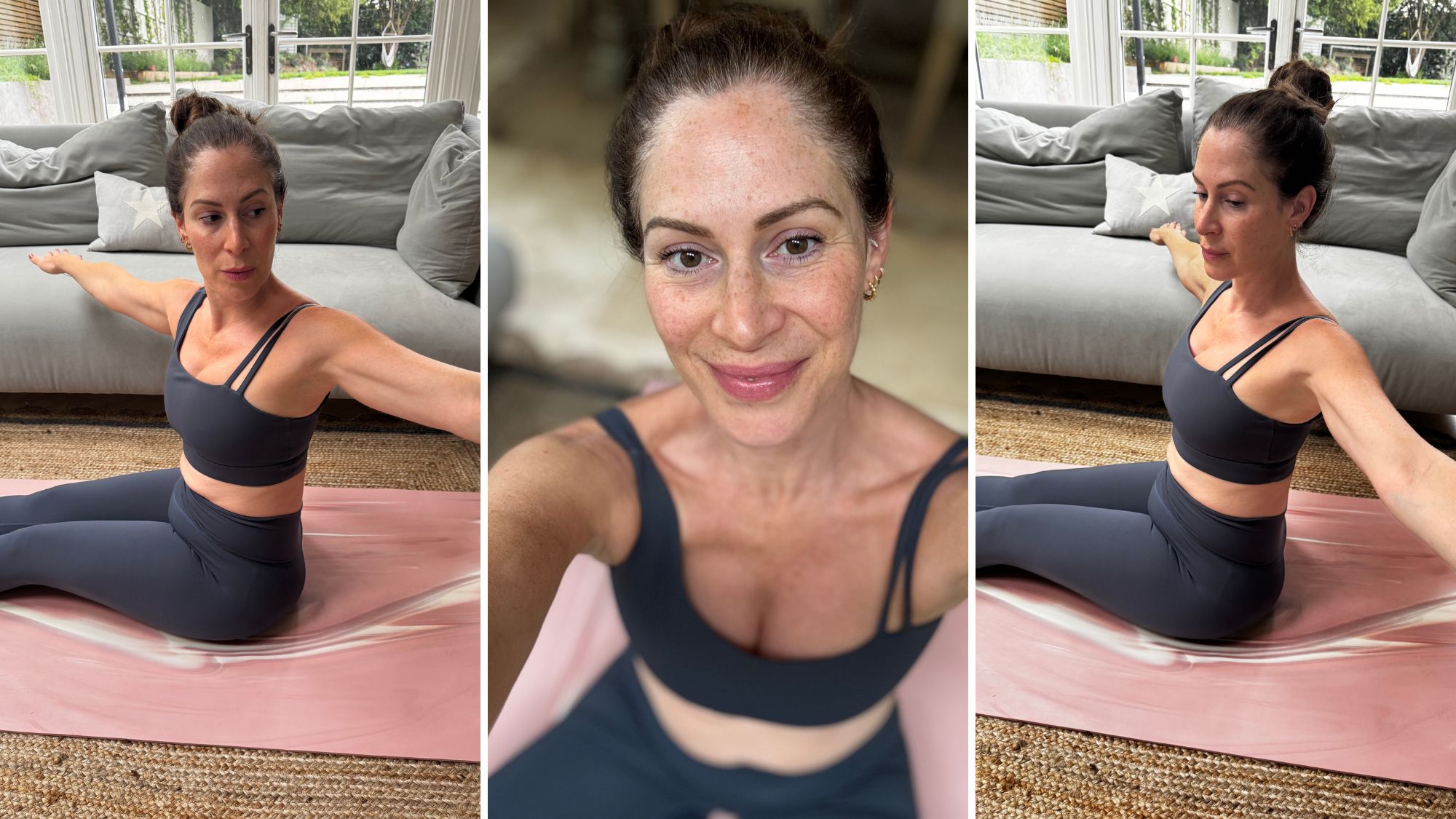 Health writer Anna trying Pilates spine twists every day for a week