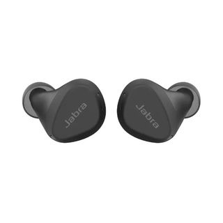 Jabra Elite Active 4 grey earbuds on white background