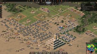 Screenshots from city builder Nebuchadnezzar.