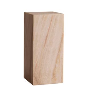 Delos Plinth, Wood Onyx