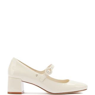 Blair Block Pump in Ivory Patent