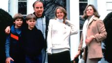 Young Lachlan, James, and Liz in a 1983 family photo